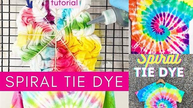 9532+ Spiral Tie Dye Patterns