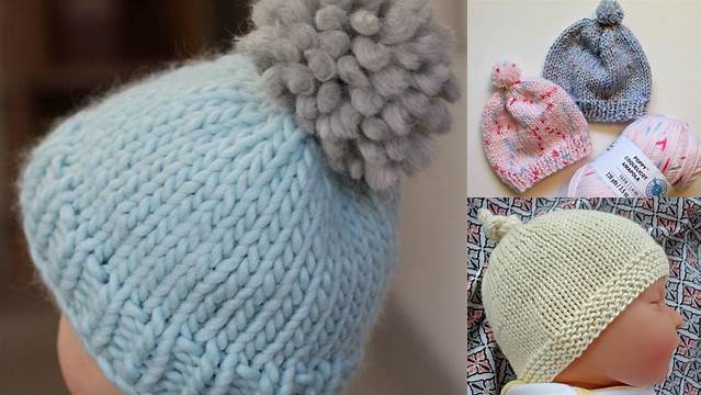 9576+ Easy Free Knitting Patterns For Baby Hats On Straight Needles Uk