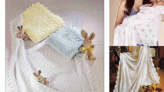 966+ Free Knitting Patterns For Baby Shawls To Download