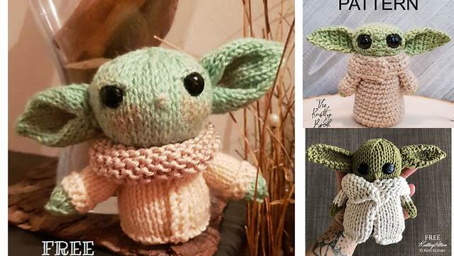 971+ Free Knitting Pattern For Baby Yoda