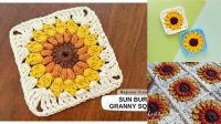 9762+ Sunflower Granny Square Pattern Free Youtube