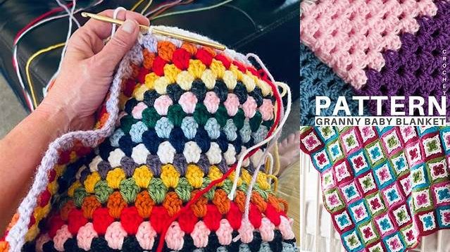 9806+ Granny Stitch Blanket Patterns Free