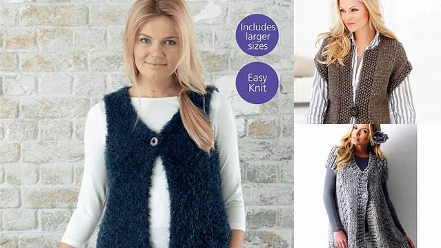 super chunky. Waistcoat gilet 8ply